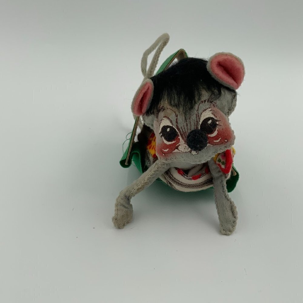Vintage 1972 Annalee Camping 7" Tent Mouse "Lake ....." - Picture 5 of 6